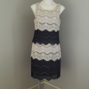 Lace Overlay Dress